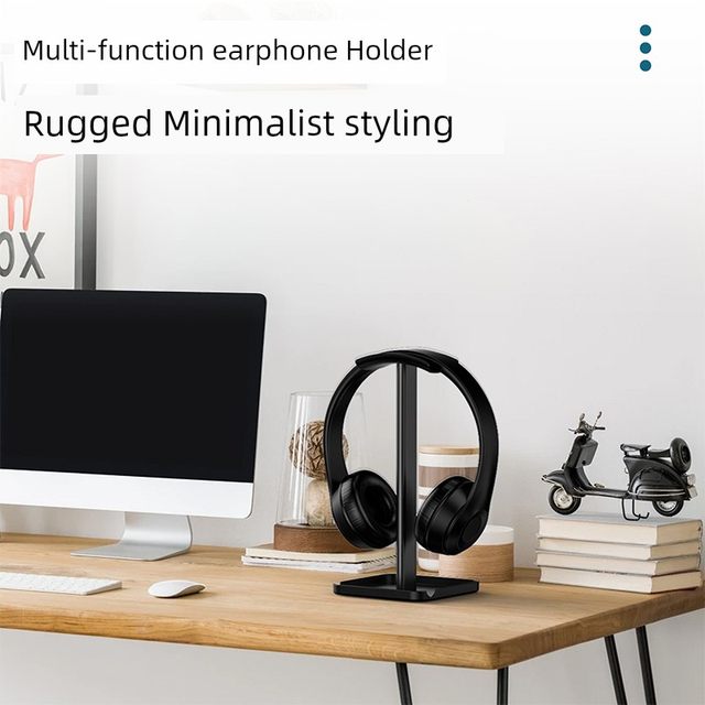 Headphone stand computer Bluetooth headphones desktop headset mount headphone storage rack airpodsmax