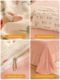 Red bean bed four-piece set of bubble yarn sheets and quilt cover 2025 new style dormitory single bedding cover three-piece set