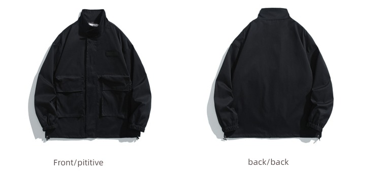 BOY Autumn and winter stand collar work clothes Jacket pizex