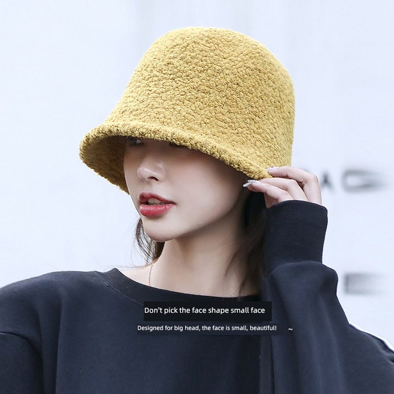 female solar system Show a small face winter Sunscreen sunshade Fisherman hat