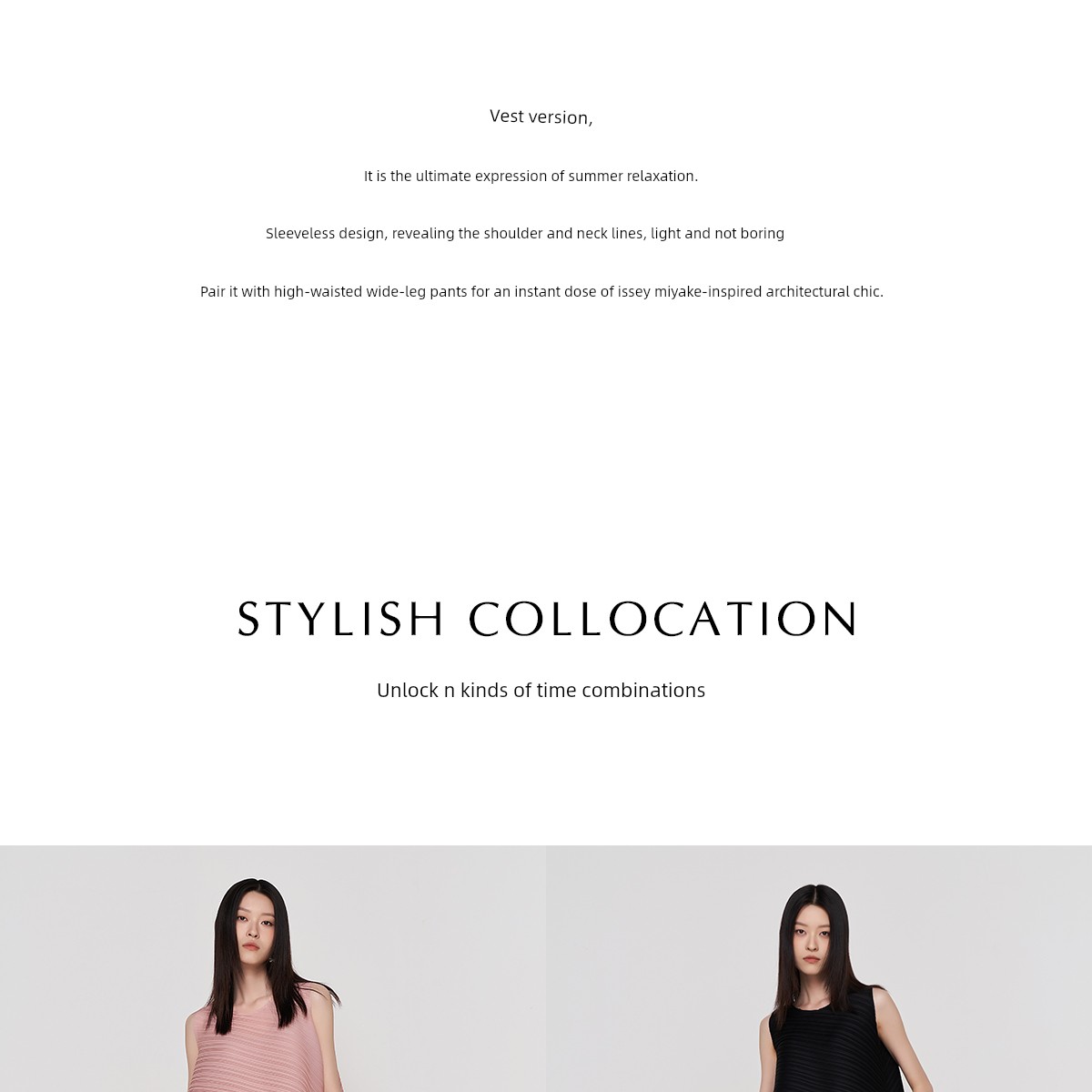 Sellynear Maternity T-Shirt Summer New Fashion Loose Sleeveless Irregular Pleated Maternity Workwear Top — 12