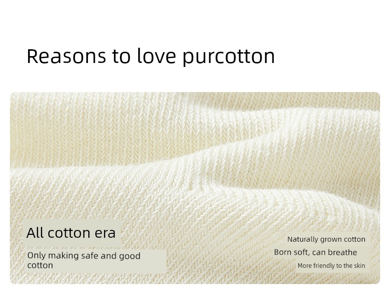 [3 Pairs] Purcotton Kids Pure Cotton Socks Boys and Girls Student Socks Thin Breathable Mesh Socks — 5