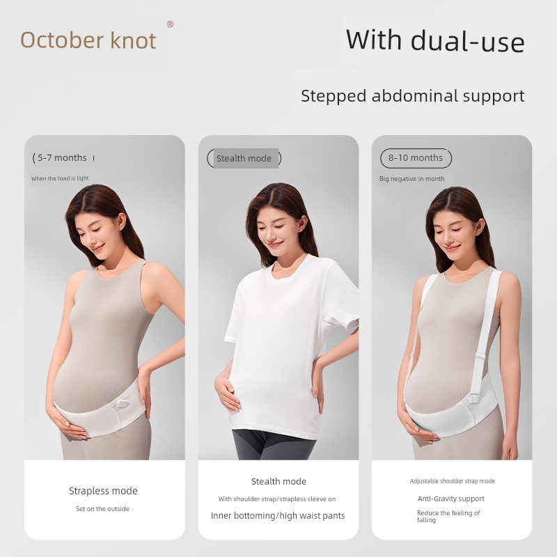 October Crystalline Late Pregnancy Multi-Functional Minimalist Abdominal Belt — 4