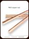 T2 copper rod red copper rod round copper rod solid pure copper rod electrode conductive round copper rod mold discharge zero cut free shipping
