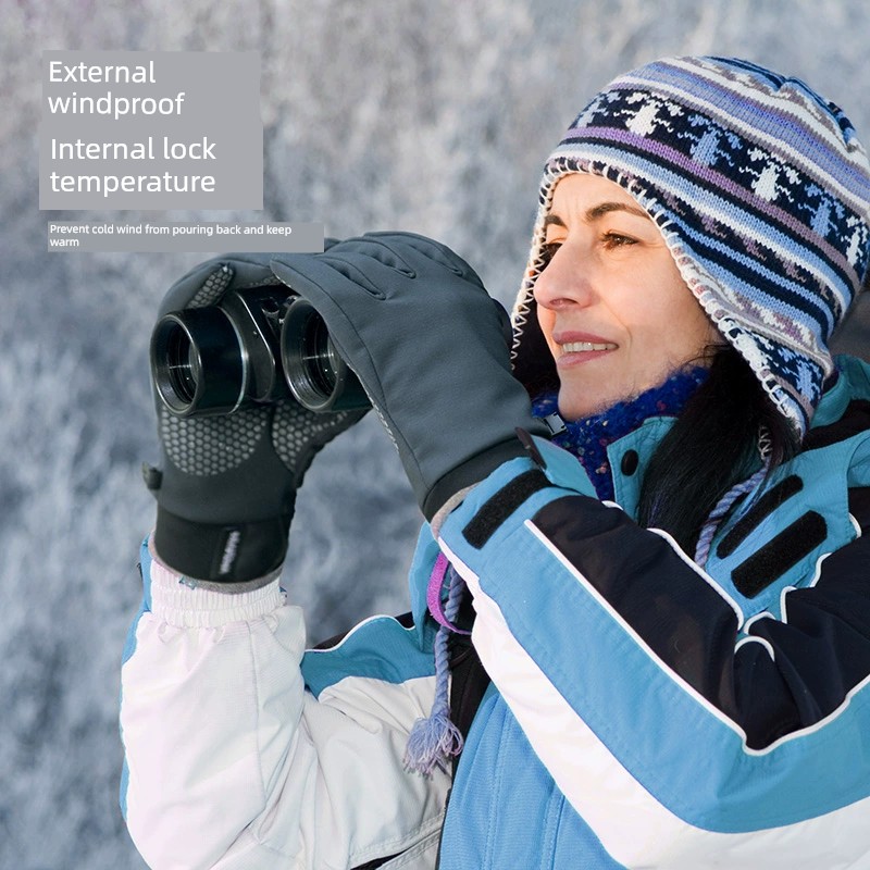 分指手套  Naturehike冬季登山戶外防風防水保暖男女通用騎行跑步手套 (8.3折)