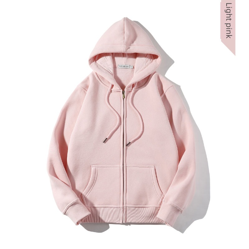 Cardigan zipper winter clothes easy Plush leisure time Sweater