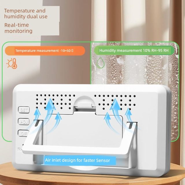 German high-precision electronic thermometer thermometer indoor home baby room temperature dry and humidity accurate temperature meter