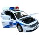 Children's police car toy alloy simulation police car car model Volkswagen Passat 110 special police boy
