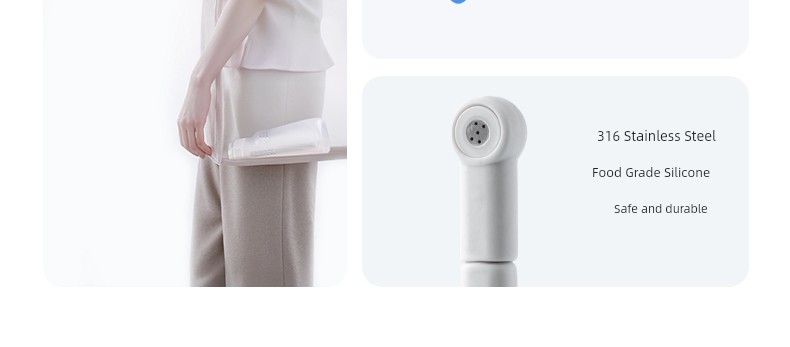 Umimile Female Private Parts Electric Flusher Maternal Confinement Wash Perineum Cleaning Device Postpartum Ass Wash — 3