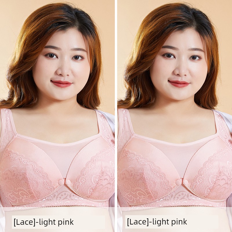 Plus Size Maternity Bra Nursing Intimates Push up and Anti-Sagging Big Breast Full Cup Postpartum Feeding Pregnancy Dedicated Bra — 5