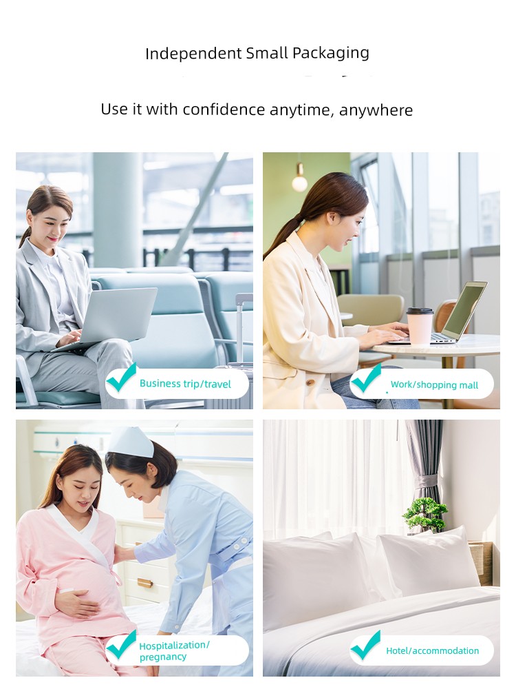 Disposable Toilet Seat Covers Individually Packaged for Pregnant Women, Hotels, Travel, and Portable Use Without Adhesive Removal — 3