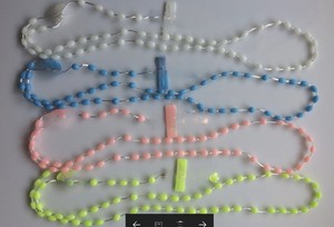 European-Style Export-Quality Luminous 59-Bead Five-End String Beads
