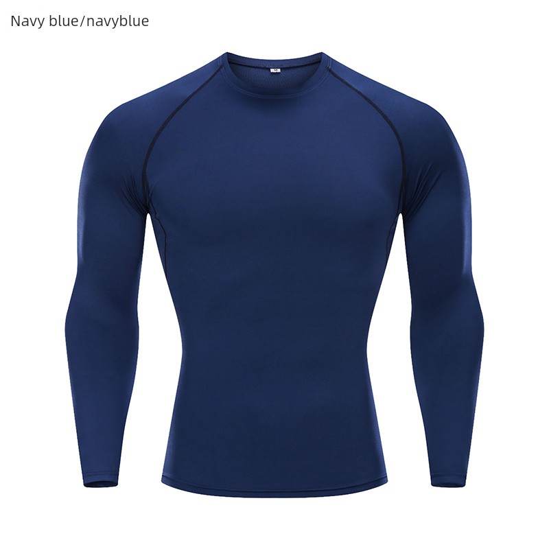 Men's Basketball Running Bottoming Shirt Long Sleeves Breathable Tights