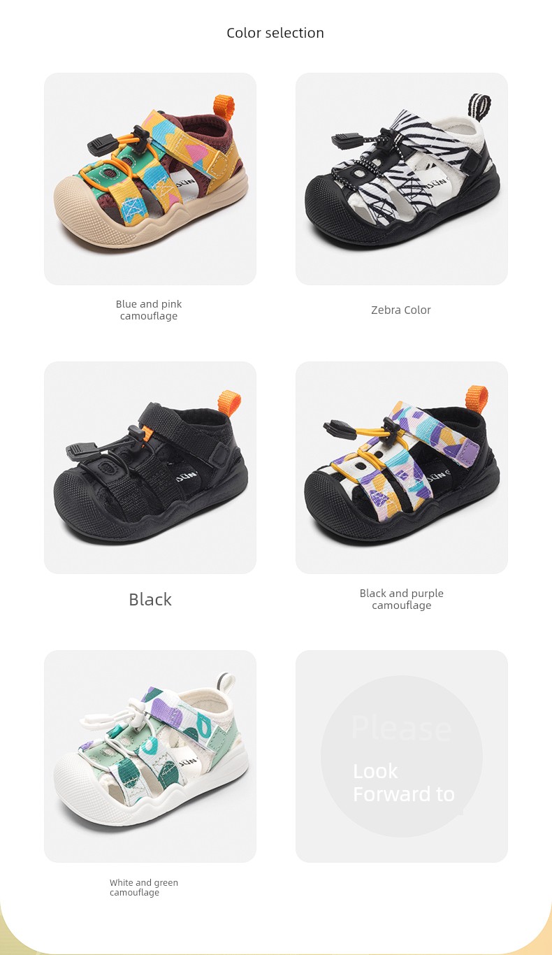 Baby Sandals Baby Boys' Toddler Shoes Summer Baby Sandals Soft Bottom Functional 1-3 Years Old Upstream Sandals Girls' Shoes — 2