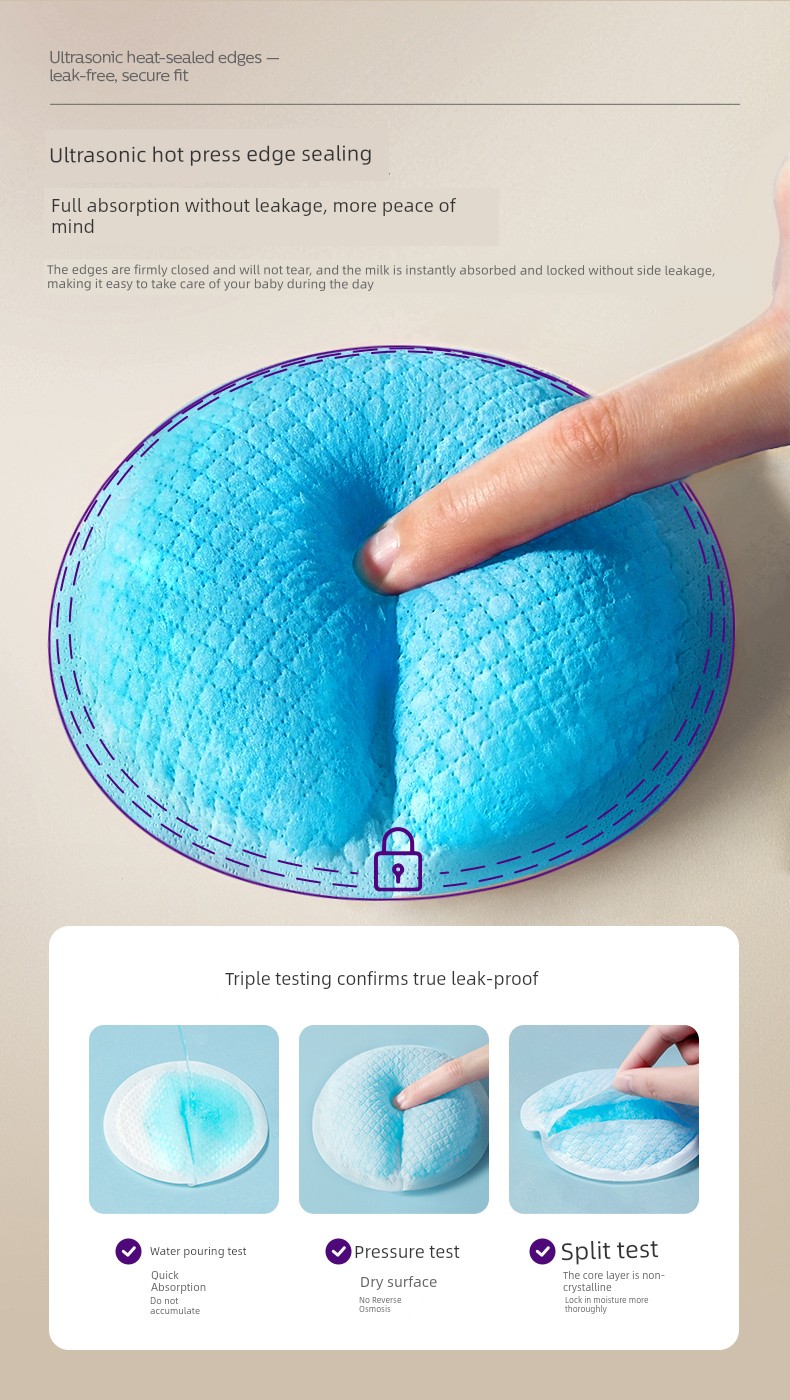 Philips AVENT Anti-Overflow Breast Pad Breastfeeding Postpartum Disposable Breathable Milk Leak-Proof Pad Breast Pad 2 Boxes — 6