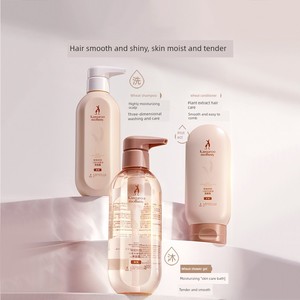 Kangaroo Mom Wheat Smooth Shampoo and Shower Gel Special Care Set Hair Wash and Hair Care Products Genuine
