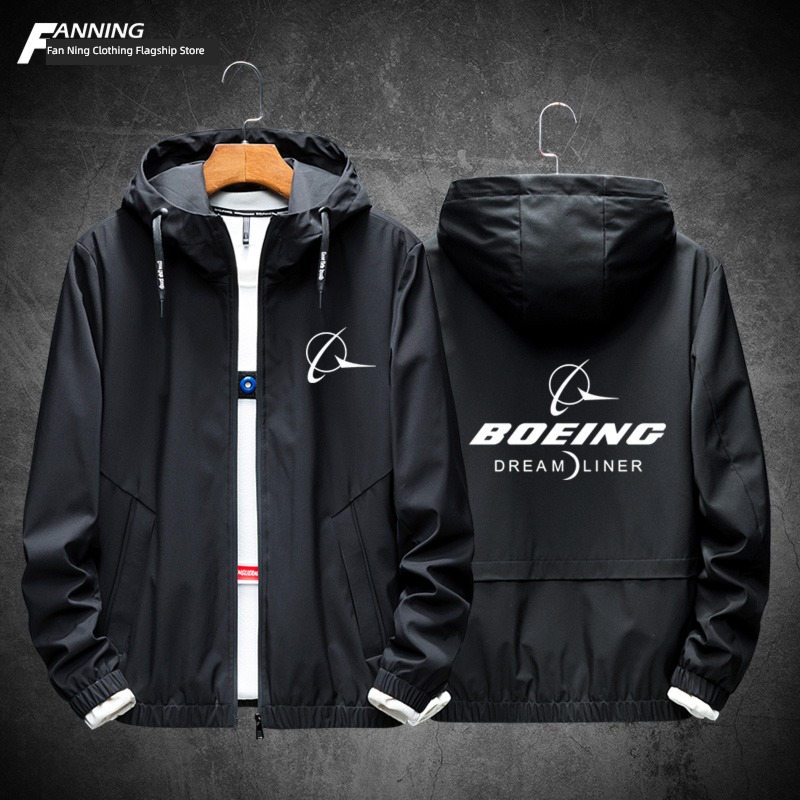 Boeing BOEING aircraft aviation Autumn and winter Jacket loose coat