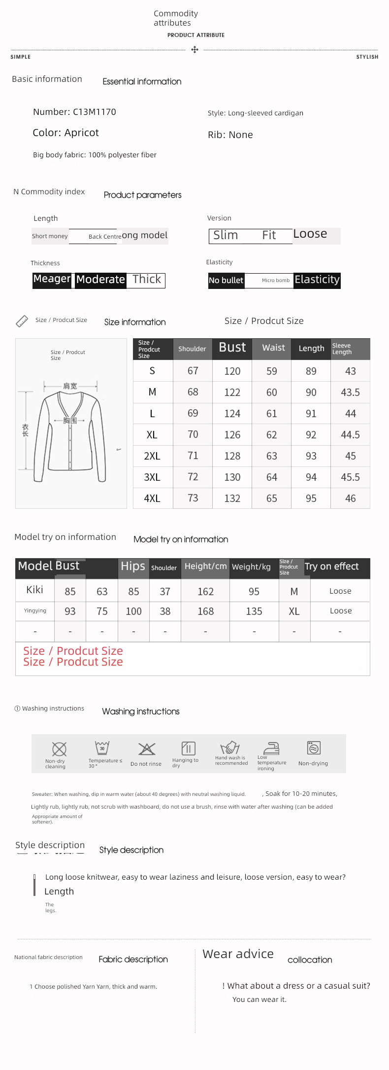 tender Advanced sense have more cash than can be accounted for knitting Cardigan spring and autumn jacket