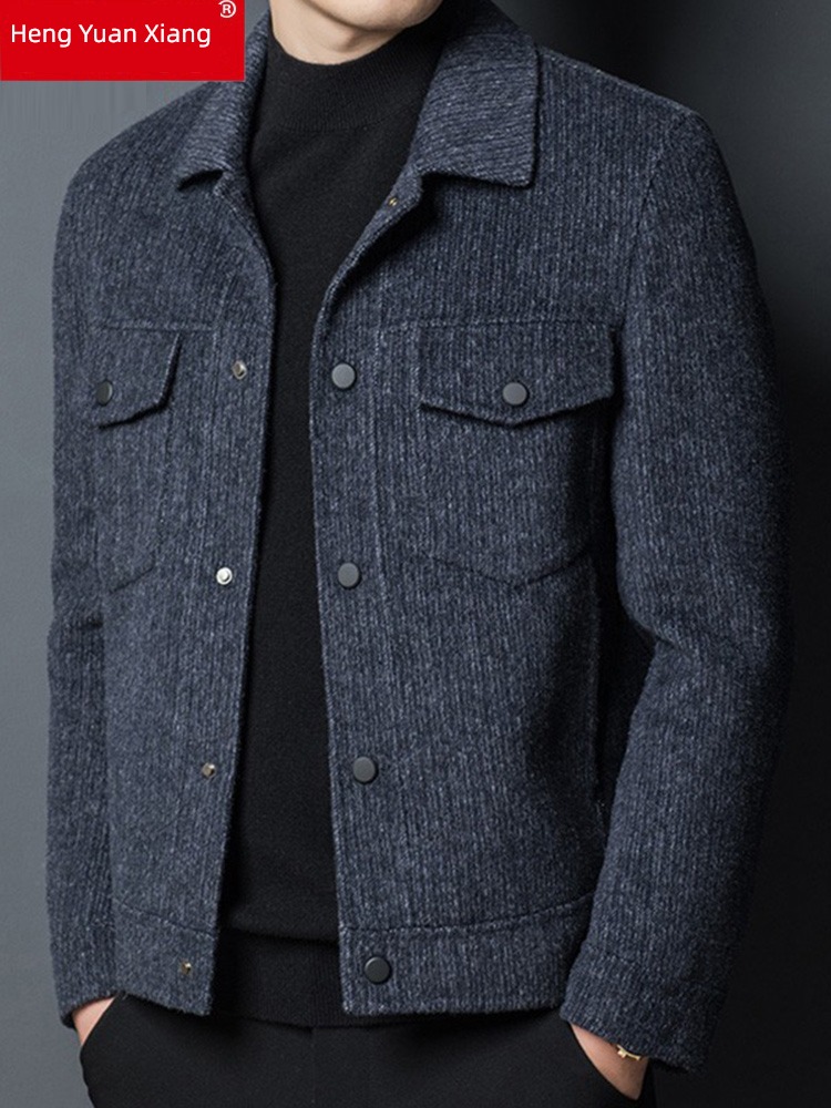 hyz  Spring and Autumn Korean version Double sided Lapel Jacket