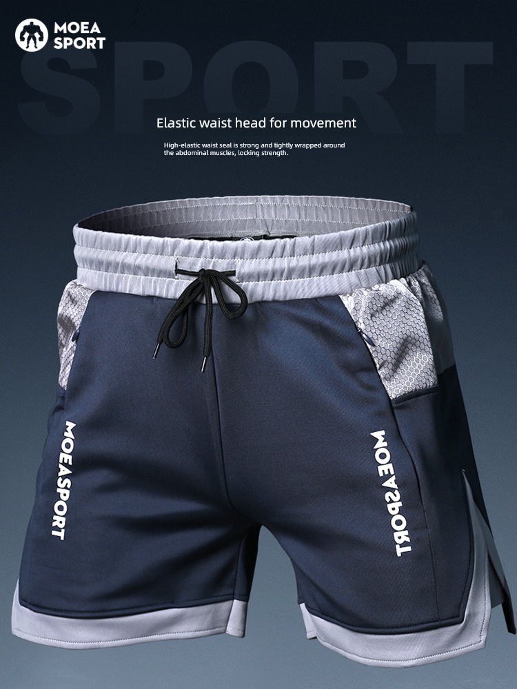 run 3 points Athletics Bodybuilding train motion shorts