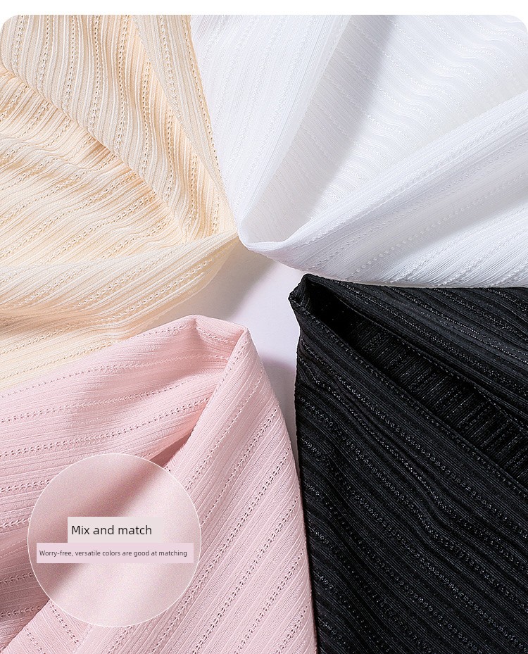 Jq Jingqi Maternity Safety Shorts Summer Thin Anti-Exposure Large Size Ice Silk Underwear Shorts for Pregnant Women Maternity Wear — 9
