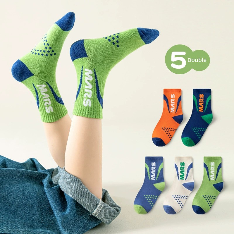 Summer Mesh Youth Boy Sports Stink Prevent Socks — 5