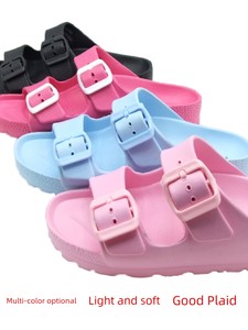 Kids Buckle Stylish Trendy Flats Non Slip Sandals