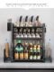 Kitchen seasonings storage rack countertop multi-function kitchen utensil storage rack chopsticks knife tool knife rack pot lid rack seasoning