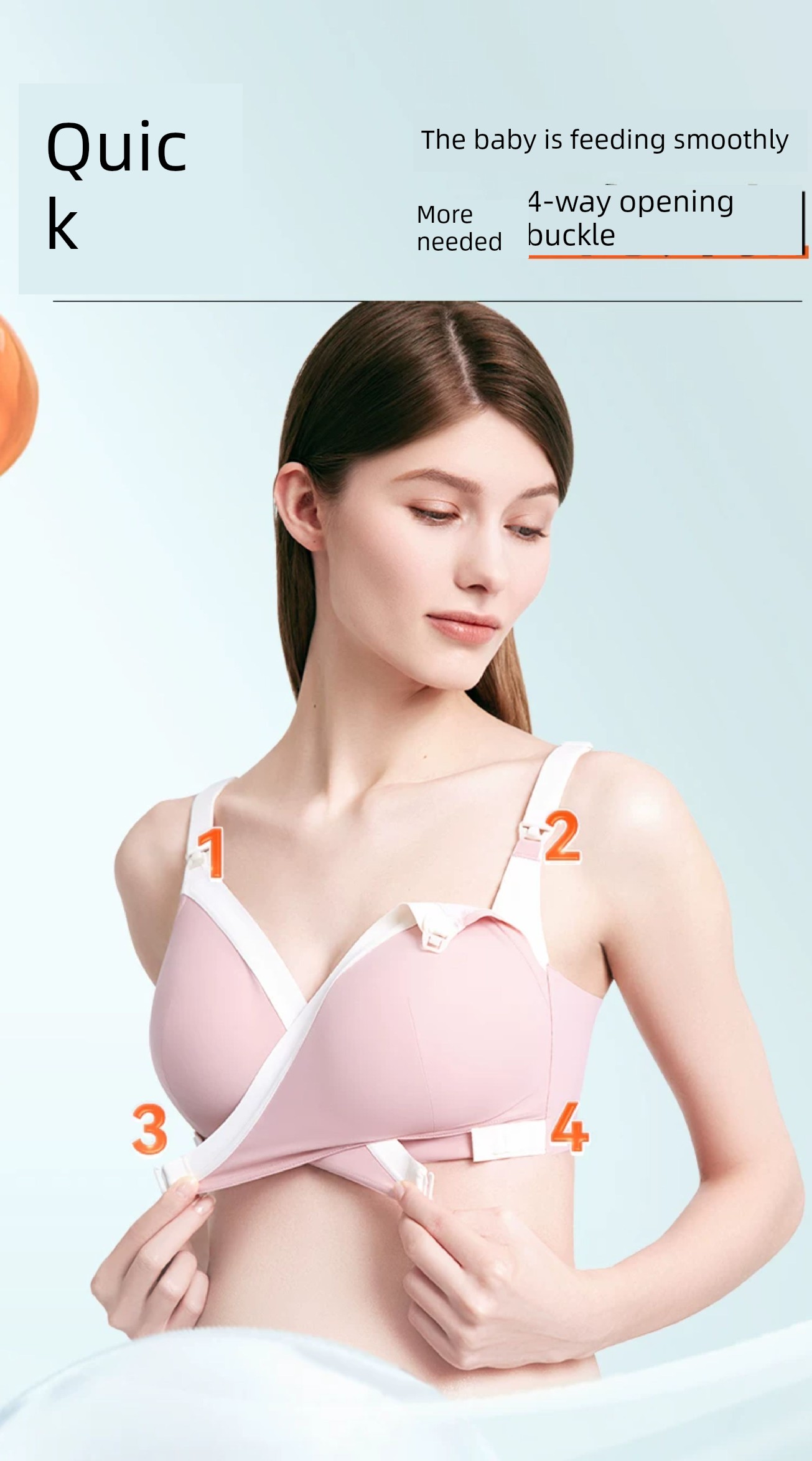 Magic Xi Breastfeeding Anti-SAG Push up Postpartum Bra Pregnant Women — 4