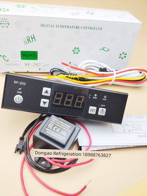 尚方温控器PC-202蛋糕柜度雪柜冰柜 SF-202可调温控制仪数显配件