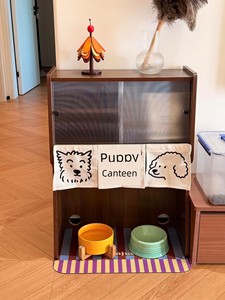 Cat Furniture, Pet Storage Cabinet, Cat Food Storage Rack, Puppy Food Storage Rack, Dog Food Storage Rack