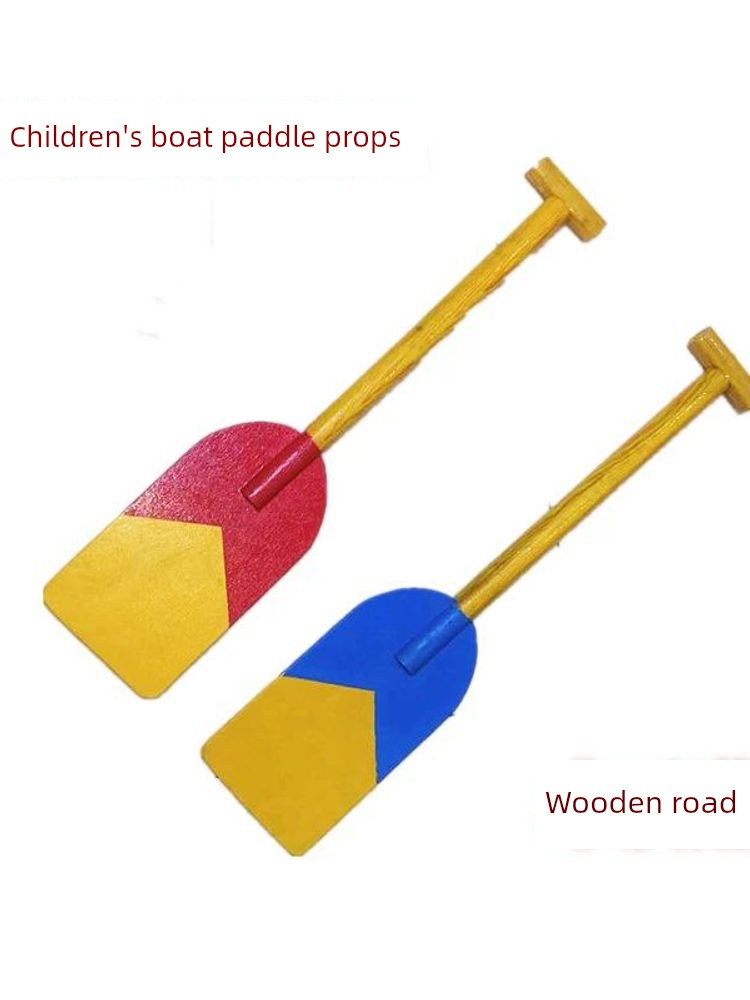 Dragon Boat Racing Oars Props Kids Ship Pulp Props Dance Oars Performance Props Kindergarten Kids Oars Props