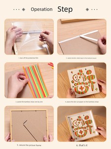 2026 New Year Bamboo Weaving DIY Craft Materials Intangible Cultural Heritage Traditional Weaving Works for the Year of