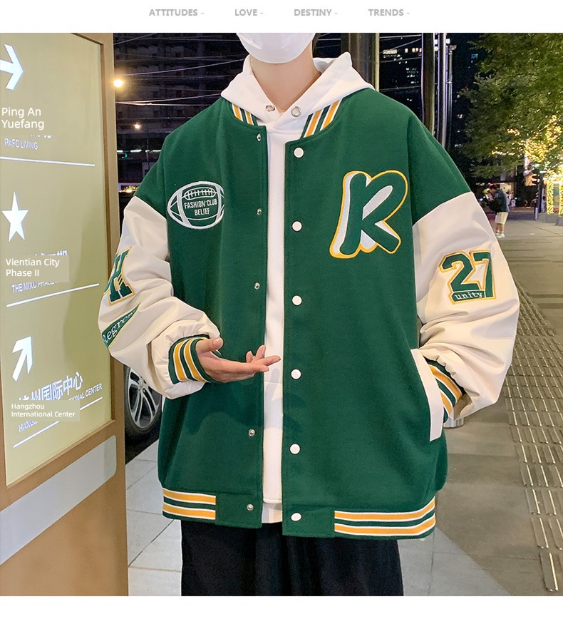 Maite man Spring and Autumn easy motion mlb