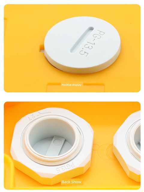 防水堵头尼龙孔塞PA料接头闷盖堵孔塞M型PG型面板塞螺纹防漏水