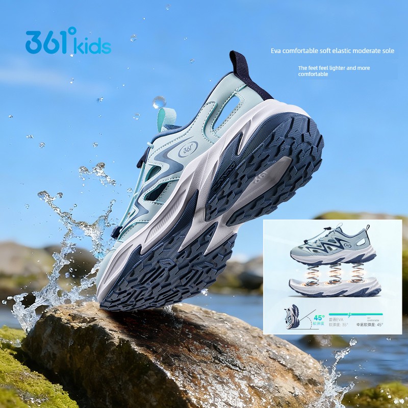 361 ° Children's Shoes for Boys and Girls, Kids' Water Shoes, Breathable Running Shoes, 2026 Summer New Models for Older Children — 3