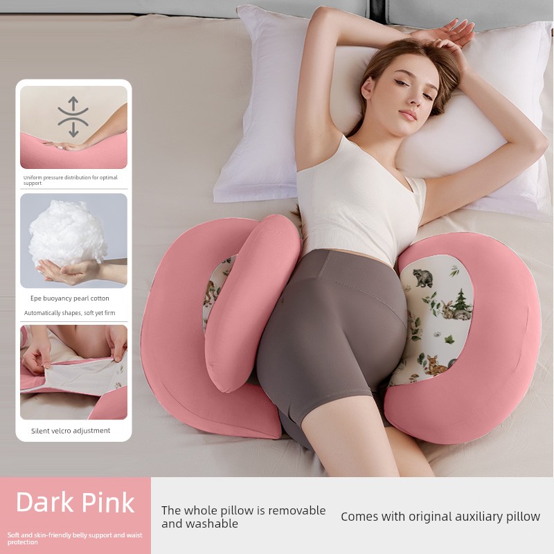 Kangbeibang Maternity Pillow, Waist-Protecting Side Sleeping Pillow, Abdominal Support, Special Sleeping Aid for Pregnant Women, U-Shaped Side Sleeping — 2