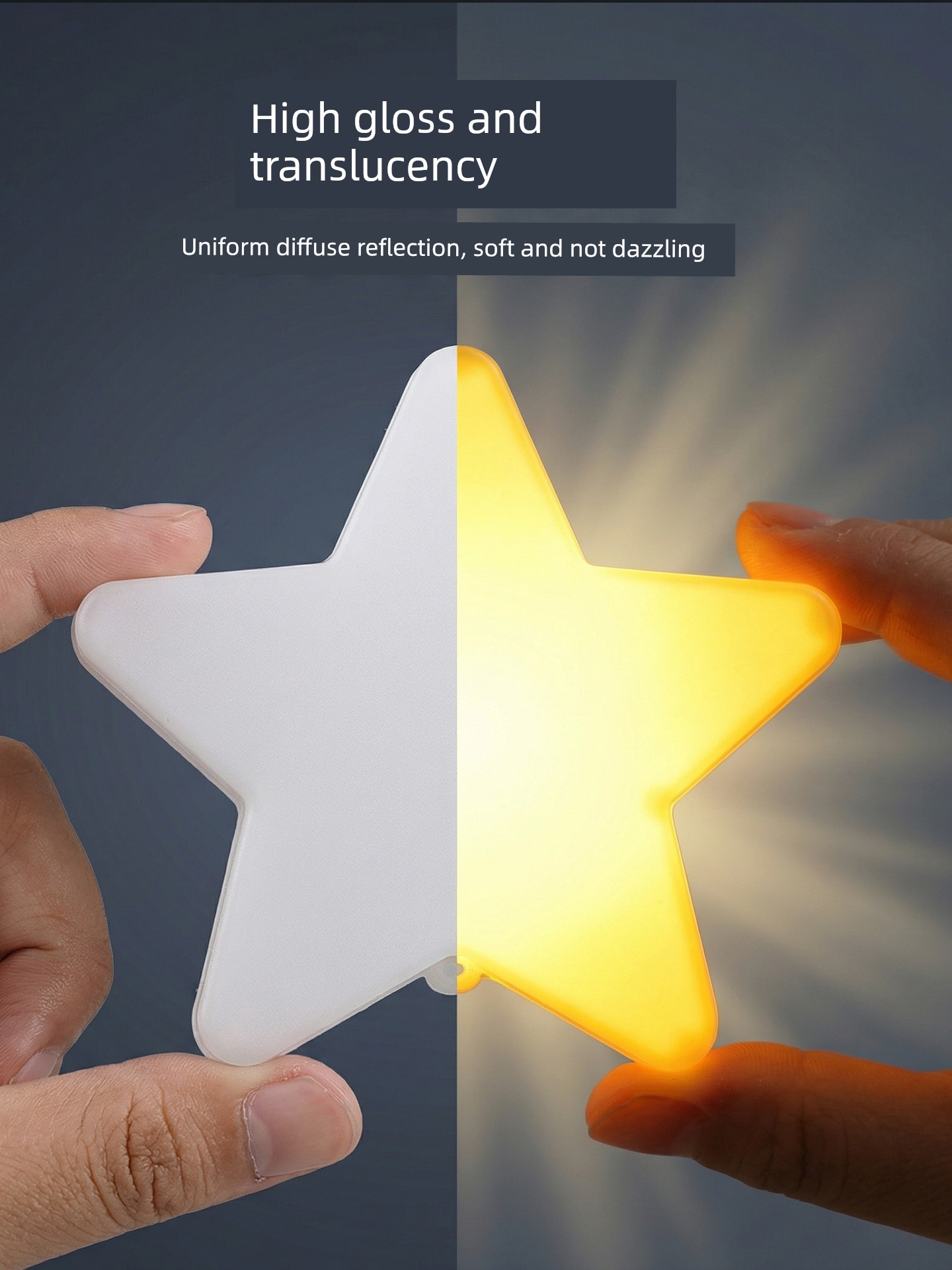 Creative Dance Performance Festival Stage Performance Decoration Hand-Held Glowing Star Light Single Handheld Five-Pointed Star Prop
