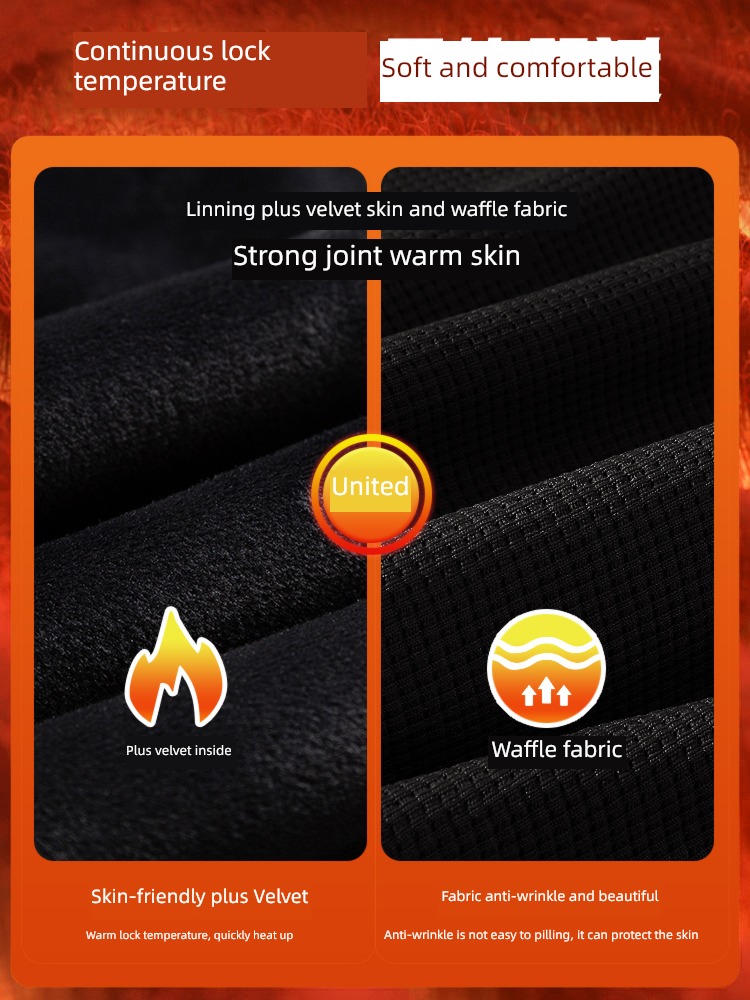 NGGGN Straight cylinder easy Sagging sensation Plush leisure time trousers