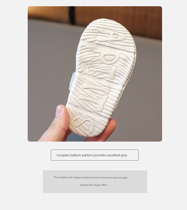 Baby Boy Sandals Summer New Style 0-1-2 Years Old 3-Year-Old Infant Soft-Soled Walking Shoes Children's Closed-Toe Non-Slip Beach Shoes Trendy — 7