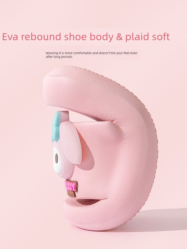 Children's Slippers for Girls, Summer 2026 New Kuromi Model, Girls' Bathroom Water-Draining Non-Slip Bath Slippers for Baby Girls — 4