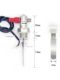 304 stainless steel 4 points DN15 target water flow switch dry contact switch quantity signal