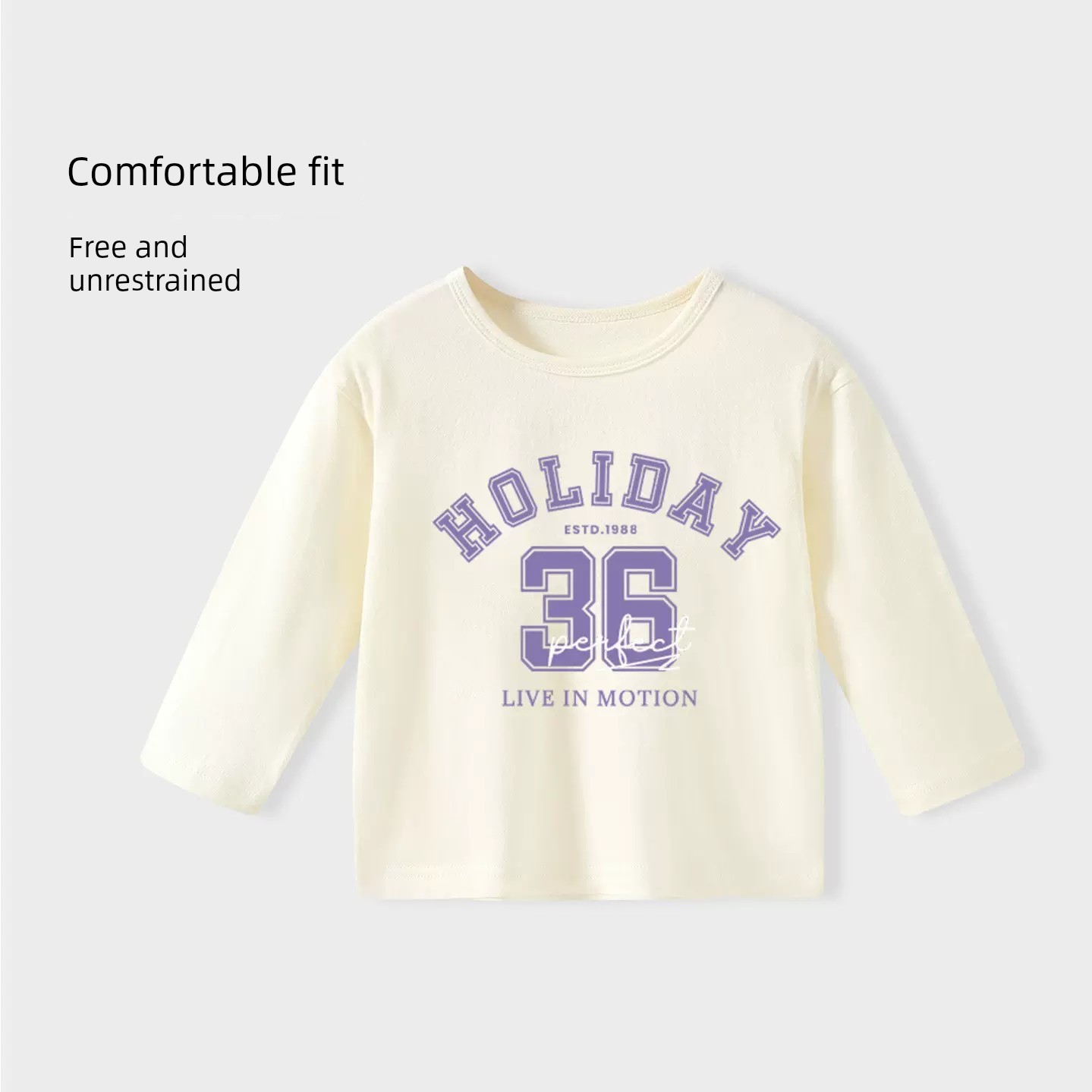 Baby Long-Sleeved T-Shirt Autumn and Winter Pure Cotton Clothing for Small and Medium-Sized Children, Boys' Tops, Girls' Autumn Clothing, Kidsren's Clothing — 8