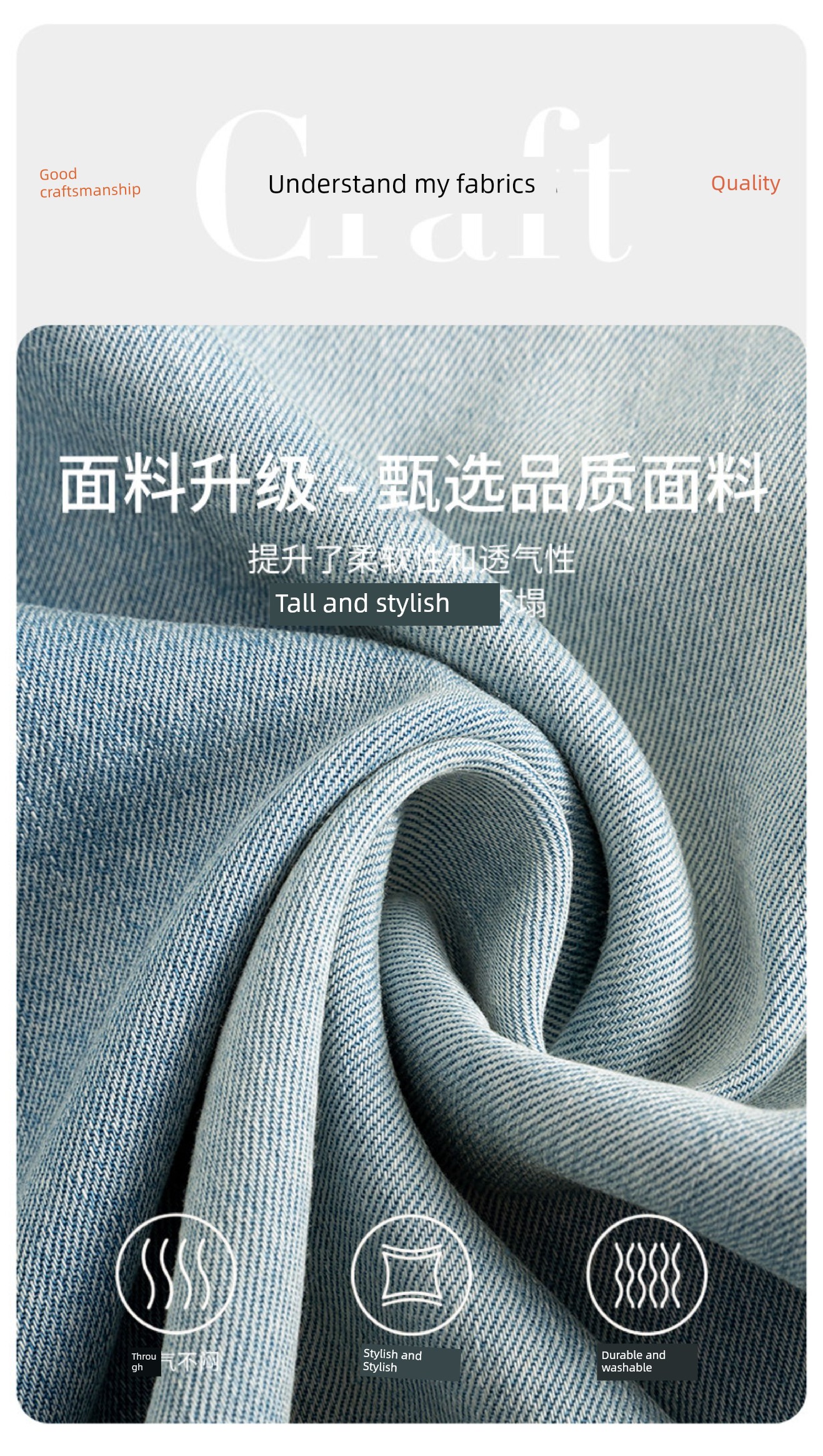 Maternity Pants for Summer, Thin and Loose-Fitting, Slimming Tencel Jeans, Summer Wide-Leg Pants Without Belly Support for Petite Sizes — 5