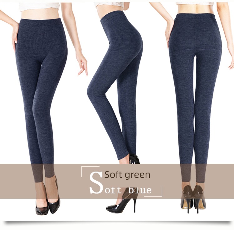 Wool pants female Thin money Lay a foundation Interpenetrating Cashmere pants External type Warm pants Woolen trousers Self-cultivation spring and autumn winter seamless