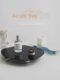 INS creative light luxury acrylic tray set mirror tray photography decoration storage high-quality living room ornaments