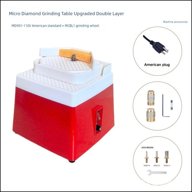 Upgradable version grinding and drilling small grinding table grinding glass ceramic automatic water grinding machine domestic and foreign version