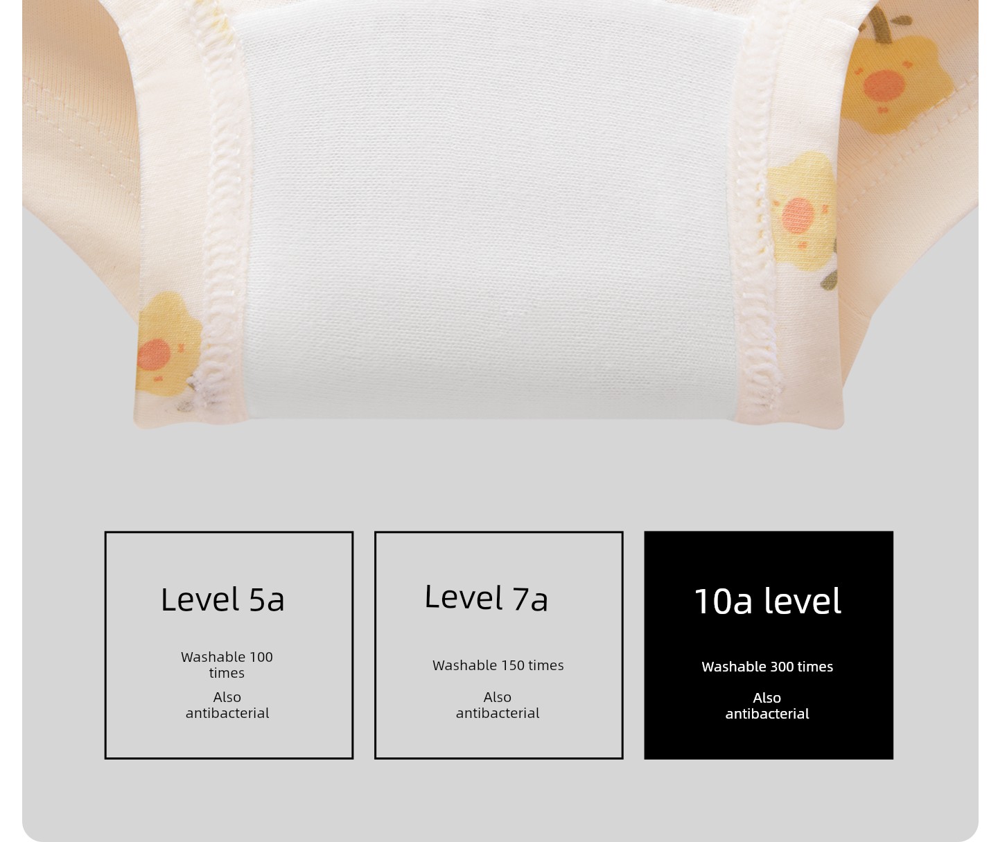 There Is a Tree Brand Girls' Underwear, Children's All-Cotton Pure Cotton Class a Little Girls' Boxer Shorts, Baby Shorts That Don'T Pinch the Buttocks — 6