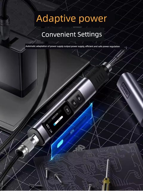HS-02 smart soldering iron 100W portable constant temperature welding station welding pen Home repair welding FNIRSI