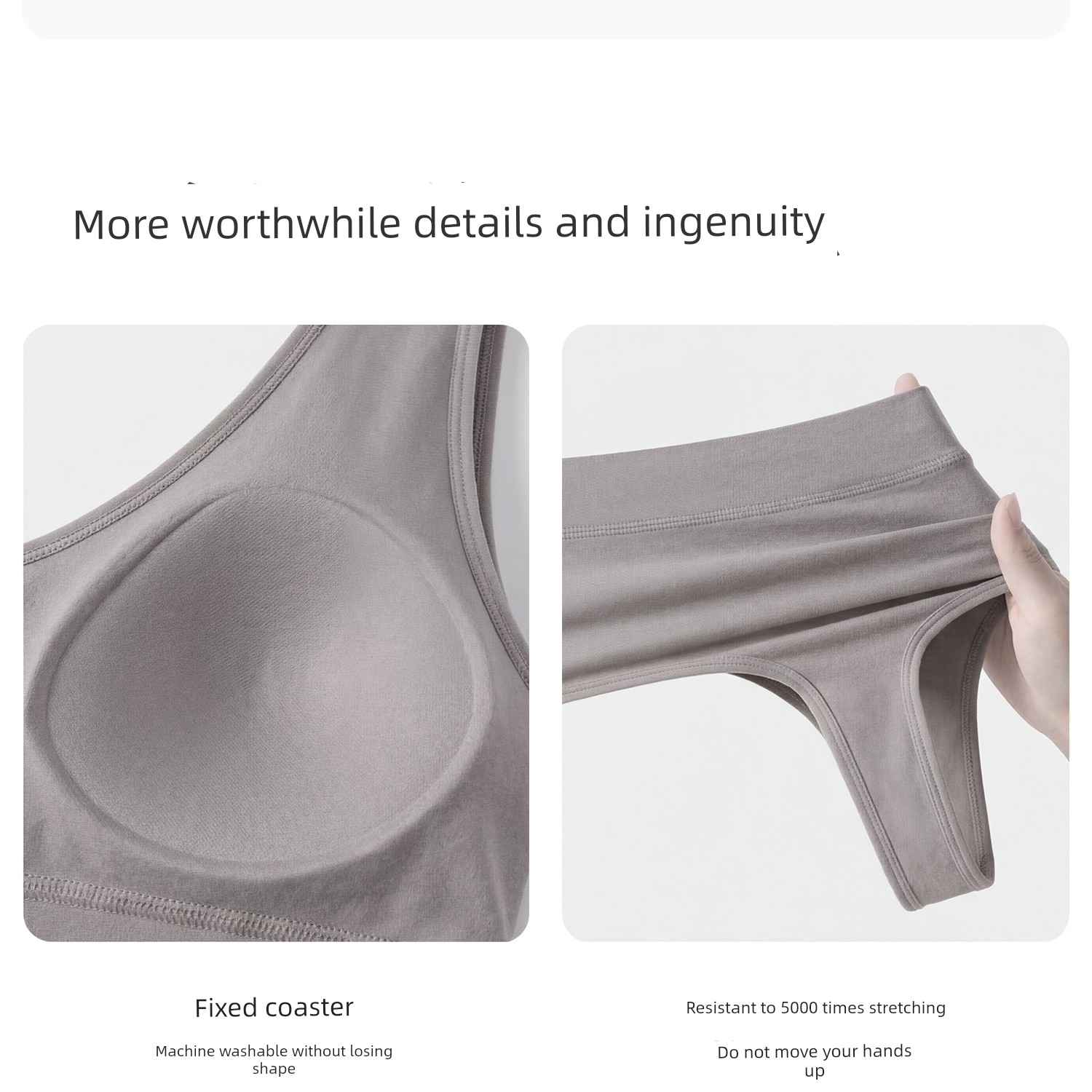 Pure Cotton Nursing Bra, Sleep-Friendly Maternity Bra, Vest-Style Postpartum Breastfeeding Bra, Suitable for Sleeping, Anti-Sagging, Thin Style — 25